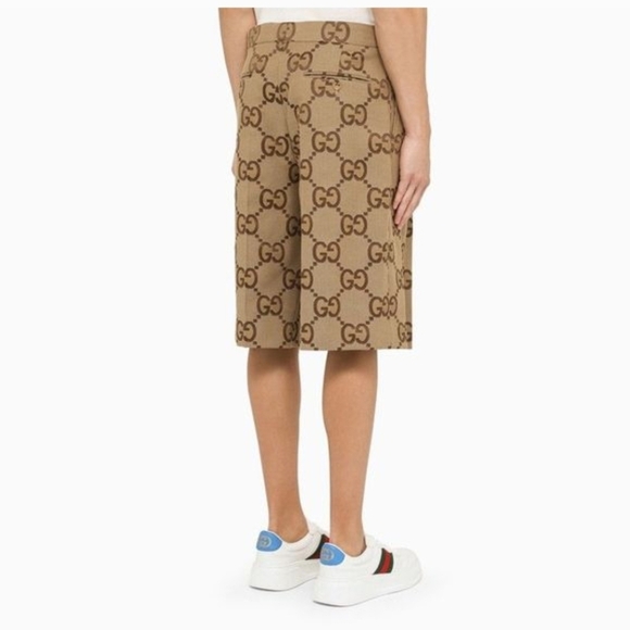 Gucci Jumbo GG Canvas Shorts - Picture 3 of 13